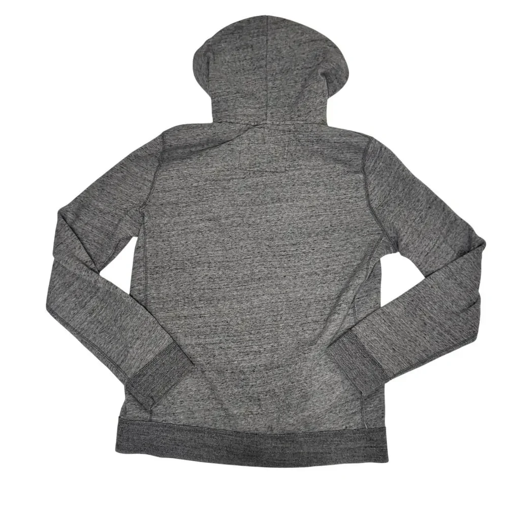 Abercrombie & Fitch VTG Muscle Hoodie Men’s Large Gray Y2K Mallcore Collegiate - Picture 2 of 16
